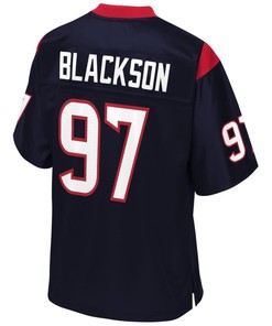 Angelo Blackson Houston Texans Nfl Pro Line Youth Player Jersey - Navy