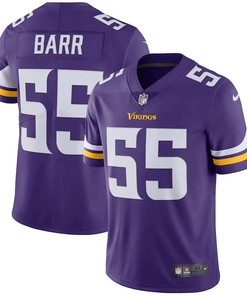 Anthony Barr 55 Minnesota Vikings Vapor Untouchable Limited Player Jersey - Purple