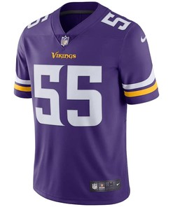 Anthony Barr 55 Minnesota Vikings Vapor Untouchable Limited Player Jersey - Purple