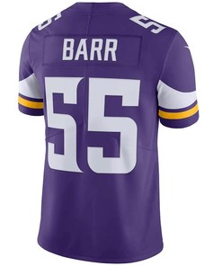 Anthony Barr 55 Minnesota Vikings Vapor Untouchable Limited Player Jersey - Purple
