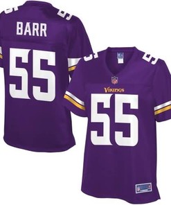 Anthony Barr Minnesota Vikings Nfl Pro Line Womens Team Color Jersey - Purple