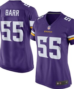 Anthony Barr Minnesota Vikings Womens Game Player Jersey - Purple Nfl