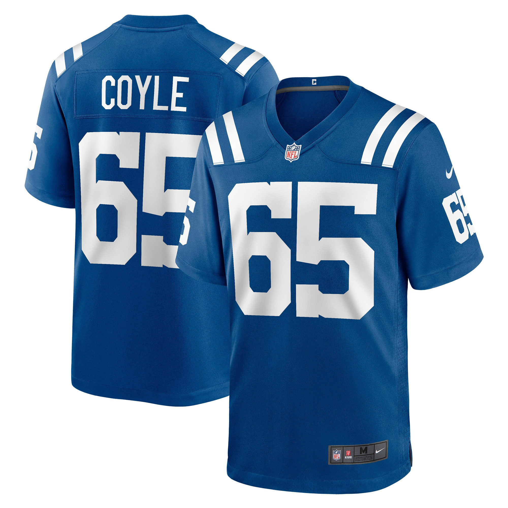 Anthony Coyle Indianapolis Colts Game Jersey - Royal Nfl