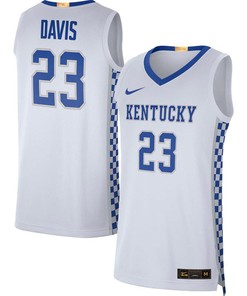 Anthony Davis 23 Kentucky Wildcats Alumni Player Limited Basketball Jersey - White