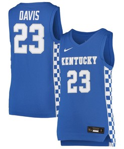 Anthony Davis 23 Kentucky Wildcats Basketball Youth Jersey - Royal