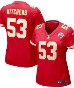 Anthony Hitchens Kansas City Chiefs Womens Game Jersey - Red Nfl