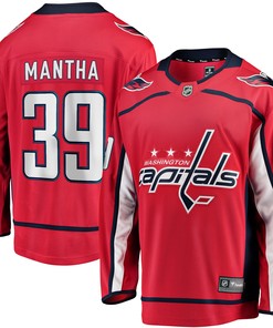 Anthony Mantha Washington Capitals Fanatics Branded 2017/18 Home Breakaway Replica Jersey - Red Nhl
