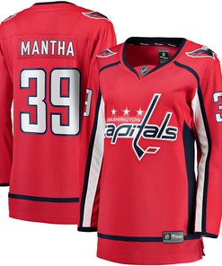 Anthony Mantha Washington Capitals Fanatics Branded Womens 2017/18 Home Breakaway Replica Jersey - Red Nhl