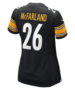 Anthony McFarland Jr. Pittsburgh Steelers Women's Game Player Jersey - Black