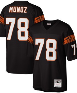 Anthony Munoz Cincinnati Bengals Mitchell & Ness Legacy Replica Jersey - Black Nfl