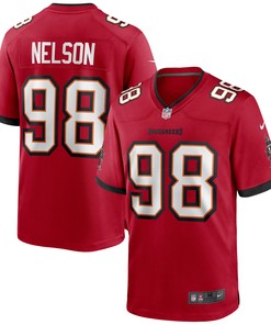 Anthony Nelson Tampa Bay Buccaneers Game Jersey - Red Nfl