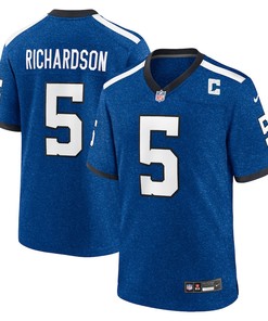 Anthony Richardson 5 Indianapolis Colts Indiana Nights Alternate Game Men Jersey - Royal