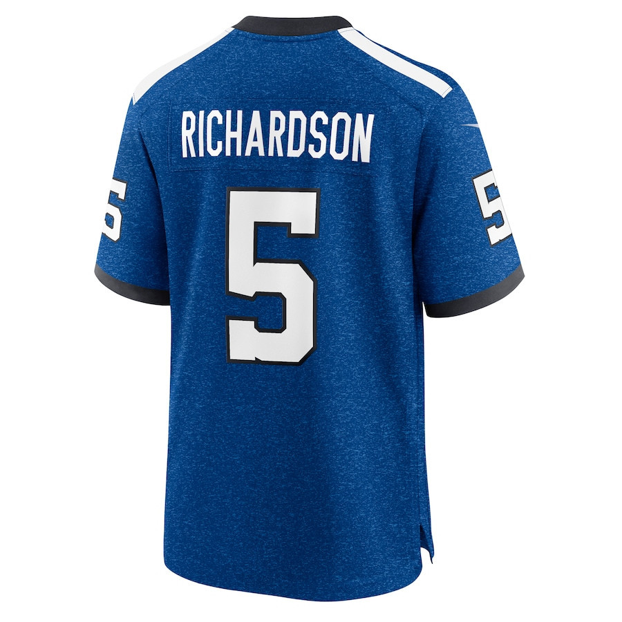 Anthony Richardson 5 Indianapolis Colts Indiana Nights Alternate Game Men Jersey - Royal