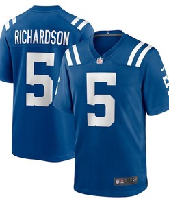 Anthony Richardson 5 Indianapolis Colts Youth 2023 Draft First Round Pick Game Jersey - Royal