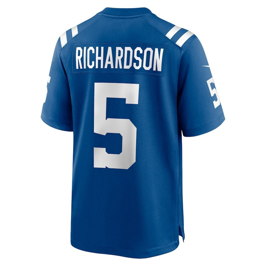 Anthony Richardson 5 Indianapolis Colts Youth 2023 Draft First Round Pick Game Jersey - Royal