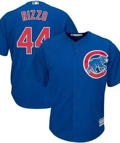 Anthony Rizzo Chicago Cubs Big And Tall Alternate Cool Base Player Jersey - Royal