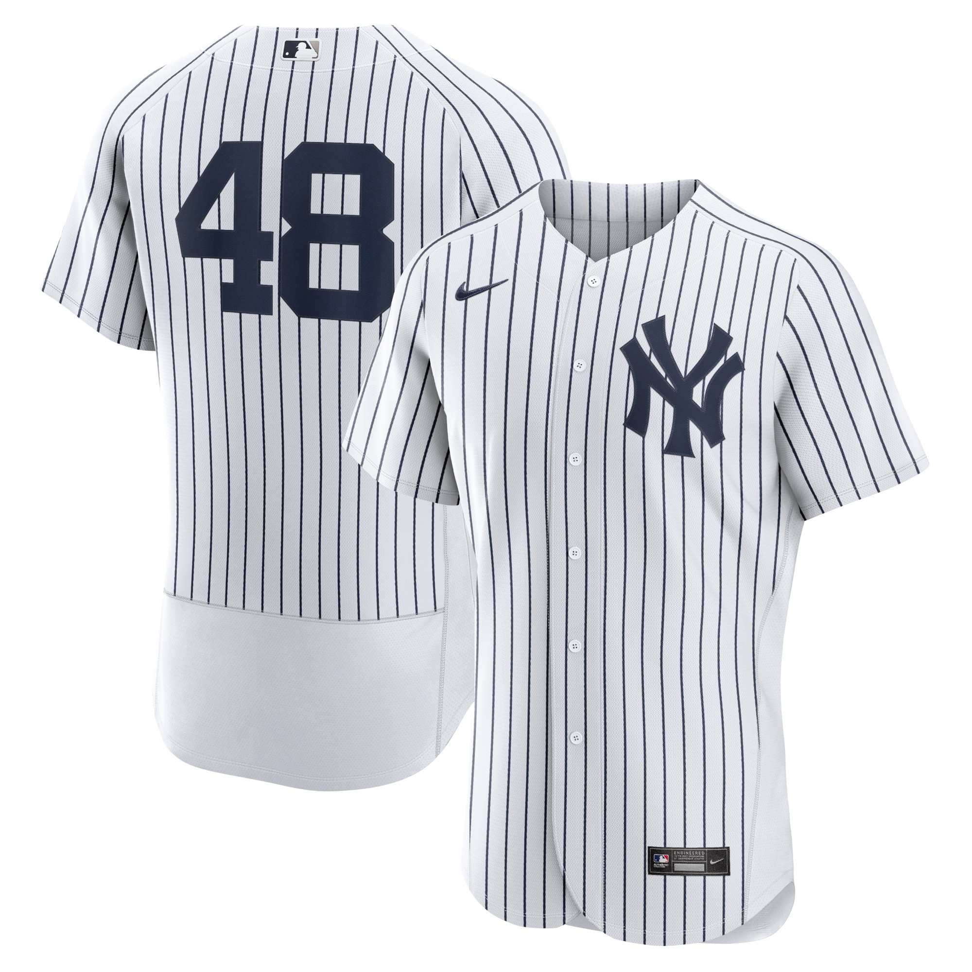 Anthony Rizzo New York Yankees Home Authentic Player Jersey - White/navy Mlb