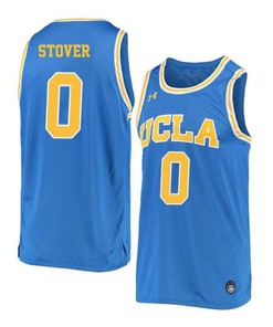 Anthony Stover 0 UCLA Bruins Retro Elite Basketball Men Jersey - Blue