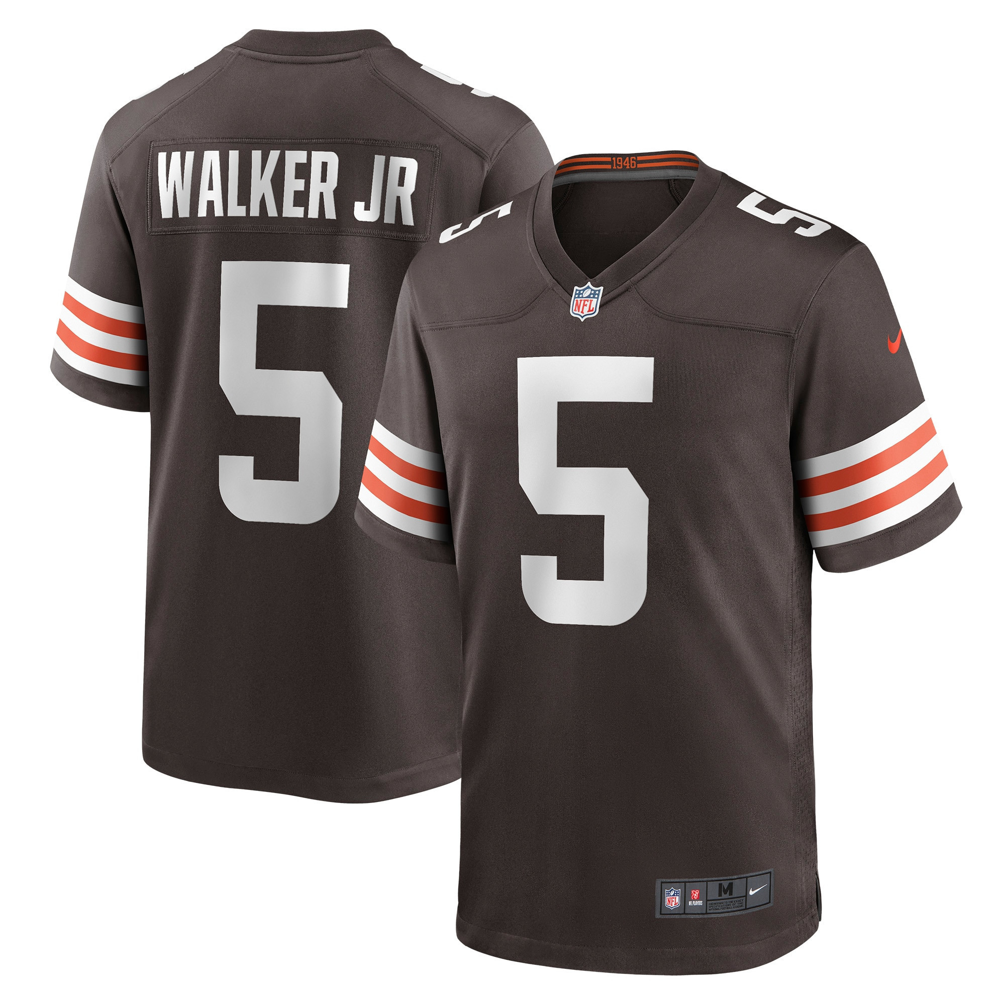 Anthony Walker Jr. Cleveland Browns Player Game Jersey - Brown Nfl