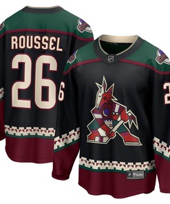 Antoine Roussel Arizona Coyotes Fanatics Branded Home Breakaway Player Jersey - Black Nhl