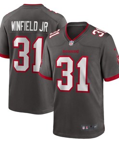 Antoine Winfield Jr. 31 Tampa Bay Buccaneers Game Jersey - Pewter