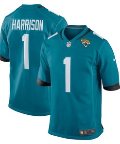 Anton Harrison Jacksonville Jaguars 2023 NFL Draft First Round Pick Game Jersey - Teal