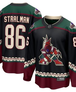 Anton Stralman Arizona Coyotes Fanatics Branded Home Breakaway Player Jersey - Black Nhl