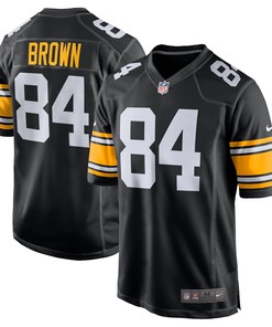 Antonio Brown Pittsburgh Steelers Nike Alternate Game Jersey - Black