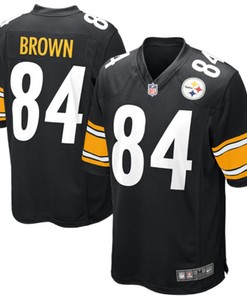 Antonio Brown Pittsburgh Steelers Nike Game Jersey - Black