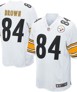 Antonio Brown Pittsburgh Steelers Nike Game Jersey - White