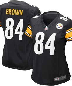 Antonio Brown Pittsburgh Steelers Nike Womens Game Jersey - Black