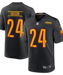 Antonio Gibson 24 Washington Commanders Youth Alternate Game Jersey - Black