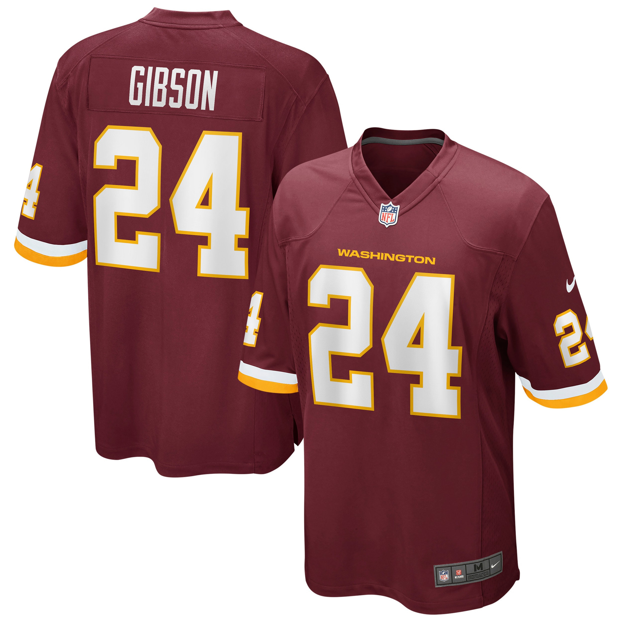 Antonio Gibson Washington Football Team Game Player Jersey - Burgundy Nfl