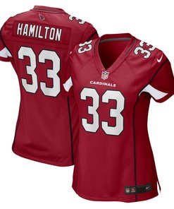 Antonio Hamilton Arizona Cardinals Womens Game Jersey - Cardinal Nfl