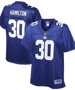 Antonio Hamilton New York Giants Nfl Pro Line Womens Team Player Jersey - Royal