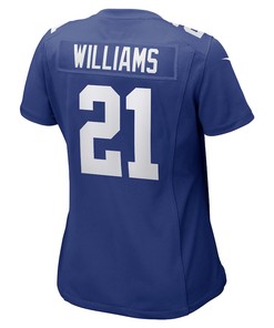 Antonio Williams New York Giants Women's Game Player Jersey - Royal