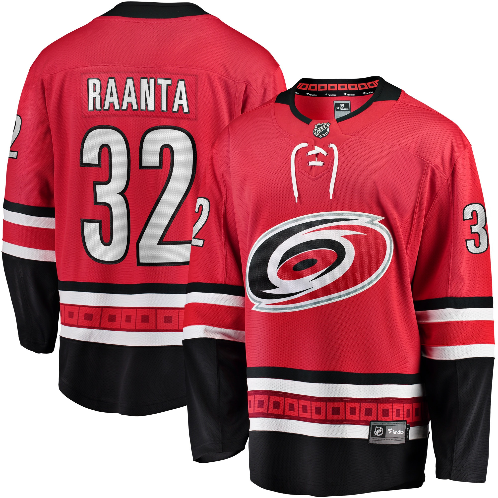 Antti Raanta Carolina Hurricanes Fanatics Branded Home Breakaway Player Jersey - Red Nhl