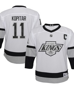 Anze Kopitar Los Angeles Kings 2021/22 Alternate Replica Player Jersey - White Nhl