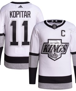 Anze Kopitar Los Angeles Kings Adidas 2021/22 Alternate Primegreen Authentic Pro Player Jersey - White Nhl