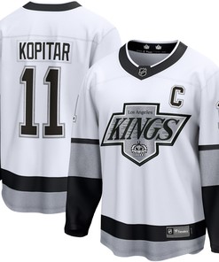 Anze Kopitar Los Angeles Kings Fanatics Branded Alternate Premier Breakaway Player Jersey - White Nhl