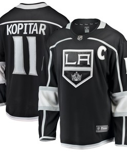 Anze Kopitar Los Angeles Kings Fanatics Branded Breakaway Player Jersey Black Nhl
