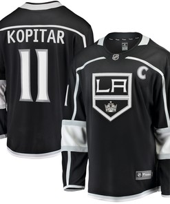 Anze Kopitar Los Angeles Kings Fanatics Branded Home Premier Breakaway Player Jersey - Black Nhl