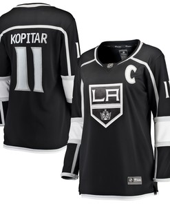 Anze Kopitar Los Angeles Kings Fanatics Branded Womens Home Breakaway Player Jersey - Black Nhl