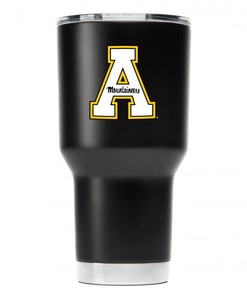 Appalachian State Black Tumbler - Sleek Black Tumbler for Appalachian State Fans