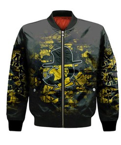 Appalachian State Mountaineers Bomber Jacket Camouflage Vintage  - NCAA