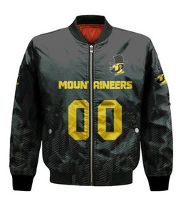 Appalachian State Mountaineers Bomber Jacket Logo Sport Ombre  - NCAA