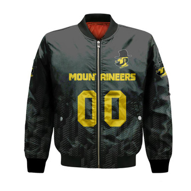 Appalachian State Mountaineers Bomber Jacket Logo Sport Ombre - NCAA