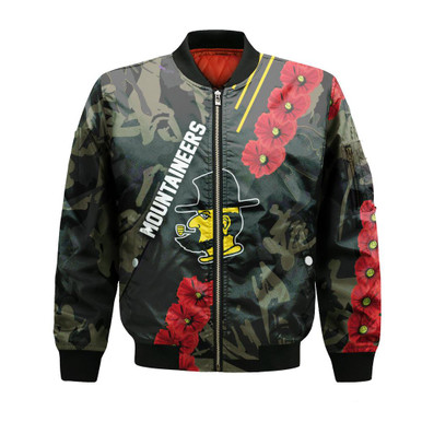 Appalachian State Mountaineers Bomber Sport Style Keep Go on- NCAA