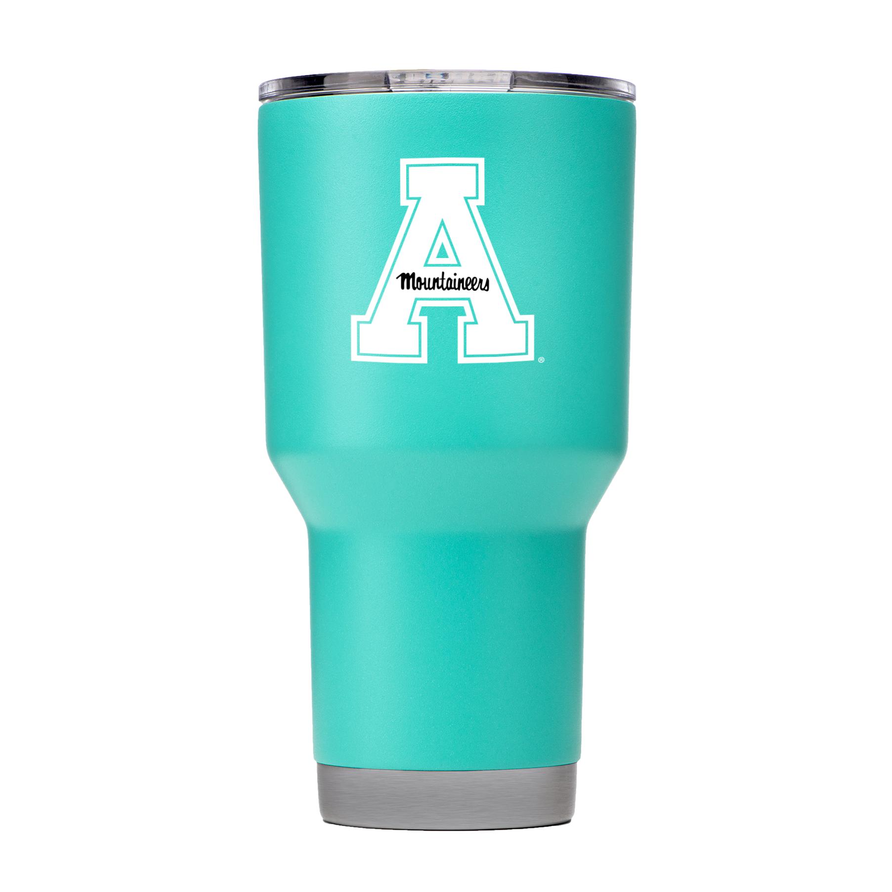 Appalachian State Teal Tumbler - Trendy Teal Tumbler for Appalachian State Enthusiasts