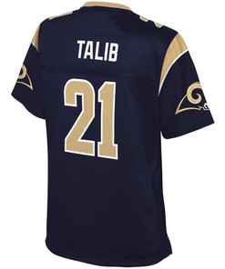 Aqib Talib Los Angeles Rams Nfl Pro Line Womens Player Jersey - Navy